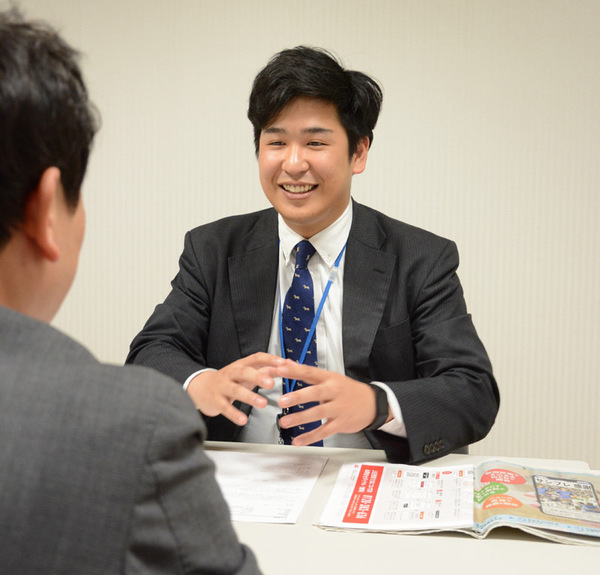 社員の声・恩田和季（１番手）