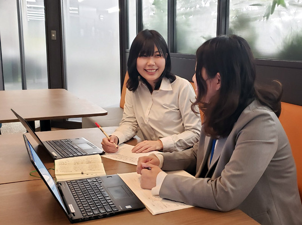 採用HP・堀尾珠里花（2番手）